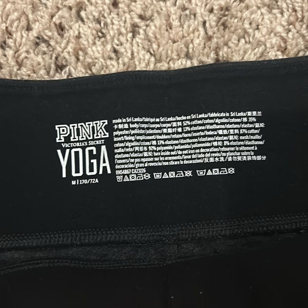 PINK Victoria’s Secret yoga pants Medium  C - Picture 7 of 10